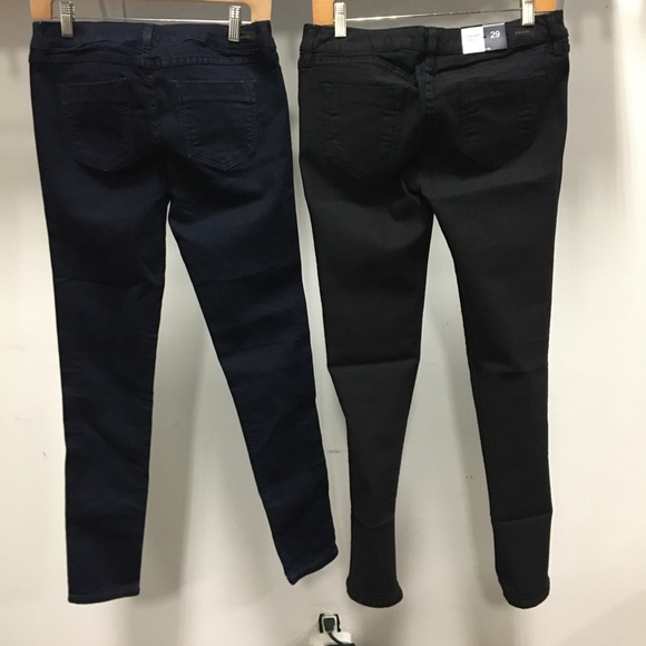 NWT BLUELAB super stretch THIN DENIM Detour Legging Reversible Jean jegging - Picture 4 of 5